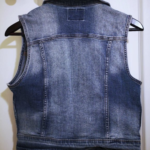 Just USA Denim Vest - Picture 2 of 3